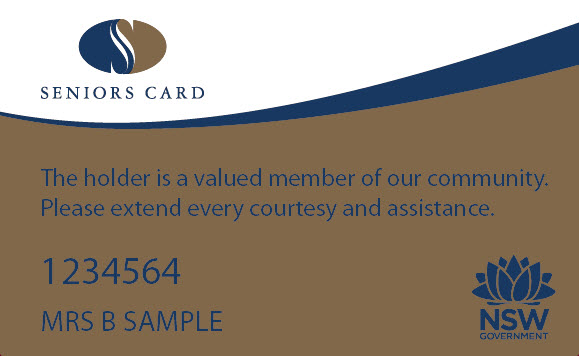 Seniors card for over 55 National Seniors Australia acknowledges Traditional Owners of Country throughout Australia and recognises the continuing connection to lands, waters and communities. We pay our respects to Elders both past and present.