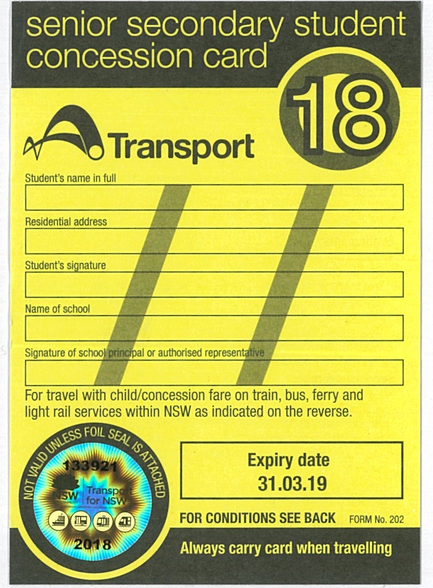 School opal card not working School opal card not working
